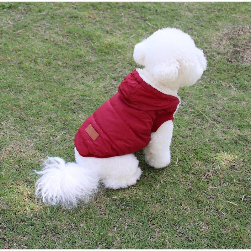 Fleece Lining Extra Warm Dog Hoodie 