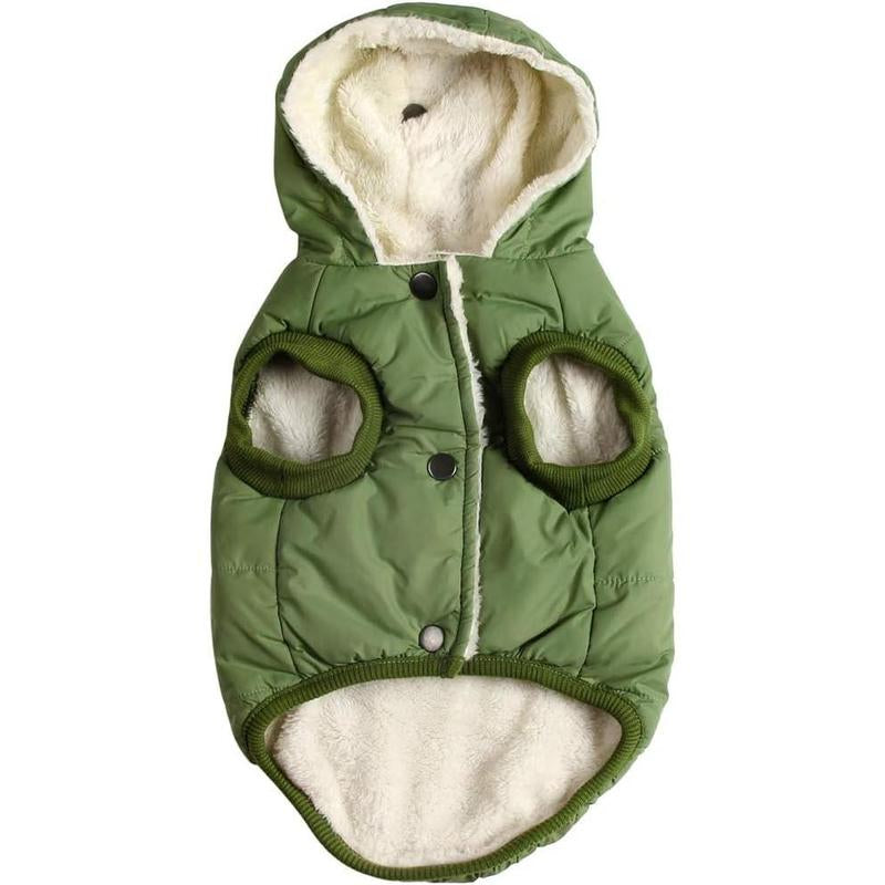 Fleece Lining Extra Warm Dog Hoodie 