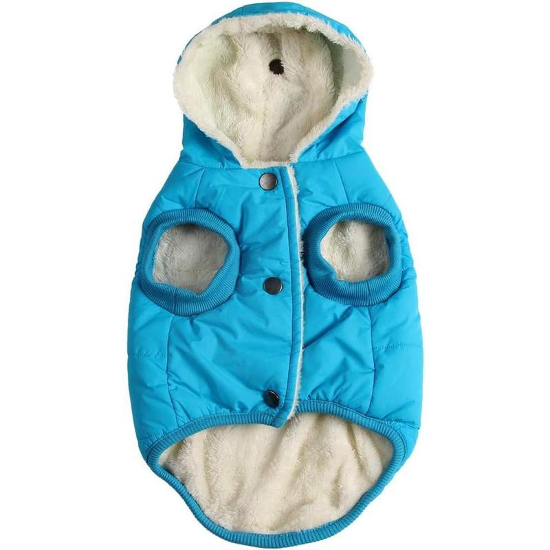 Fleece Lining Extra Warm Dog Hoodie 