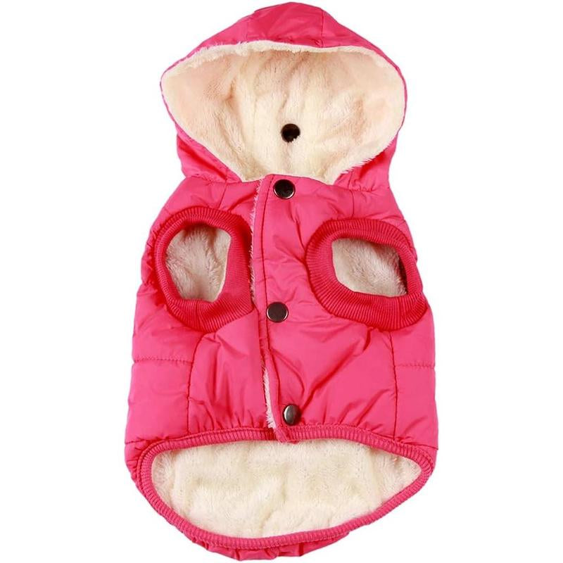 Fleece Lining Extra Warm Dog Hoodie 